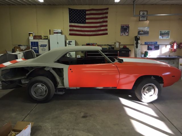 1969 camaro z28 rs project 302 dz block 12 bolt & gm parts