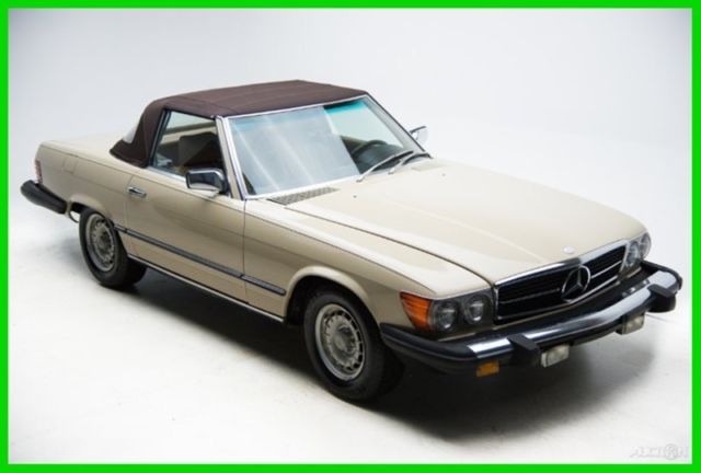 1981 mercedes 380sl convertible 2 owner just serviced! hard and soft top!