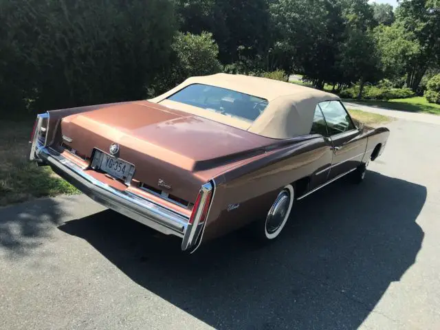 1975 cadillac elderato convertable