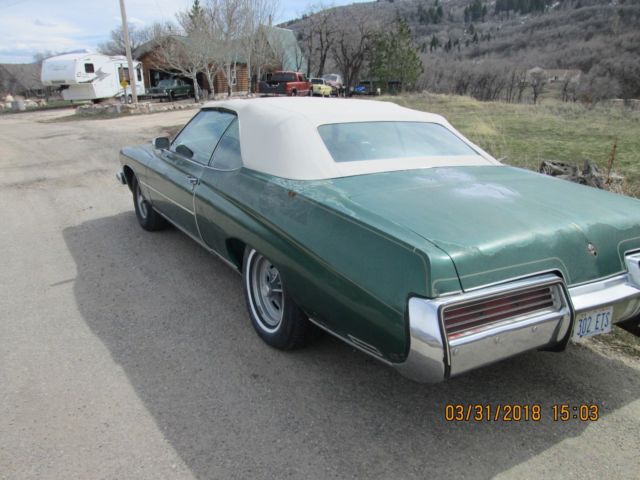 buick centurion convertible (1973 buick convertible with its original 455 v8)