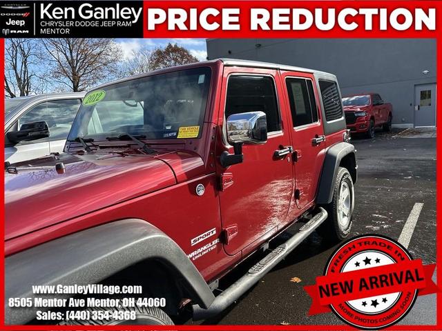 2012 jeep wrangler unlimited sport
