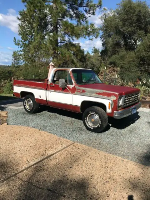 1975 chevy k-10 cheyenne short bed