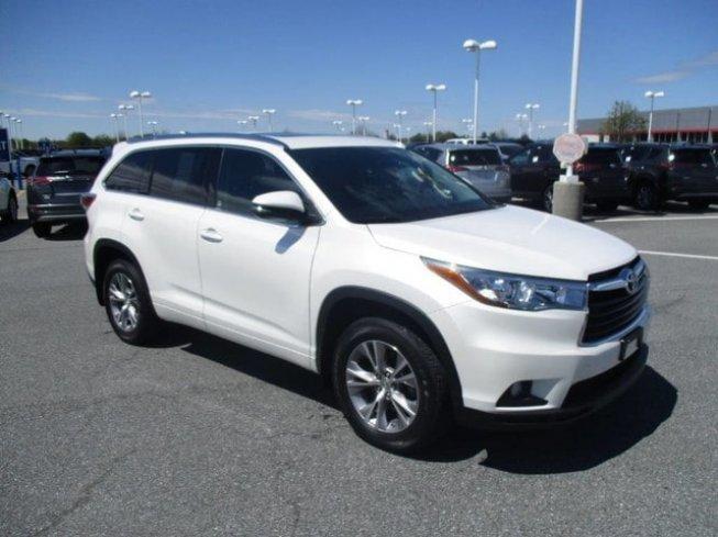 2015 toyota highlander awd xle v6 for sale in milford, delaware
