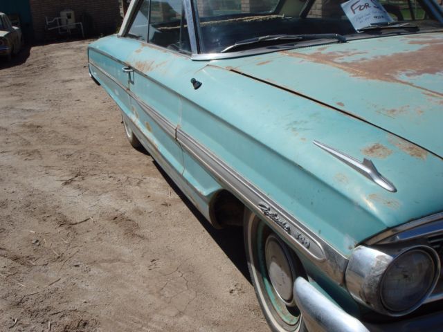 1964 ford galaxy rare 2 dr hardtop survivor