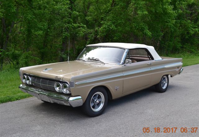 1964 comet caliente convertible 260 4spd beautiful pecan frost and palomino