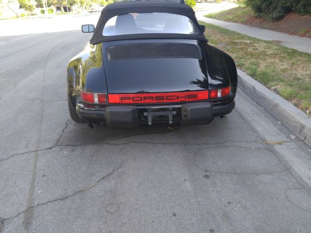 1986 porsche 911 factory turbo look cabriolet m491