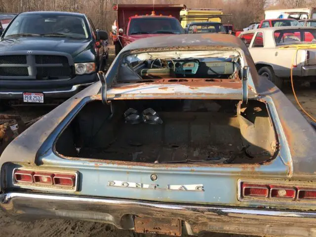 1967 pontiac lemans 326 standard shift clear title
