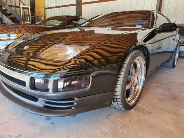 1993 nissan 300zx coupe black rwd manual