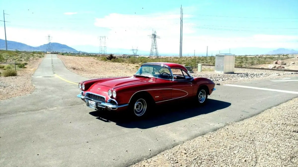 1961 chevrolet corvette red oem hard & soft top 1958 1959 1960 1962 c1 c2 vette