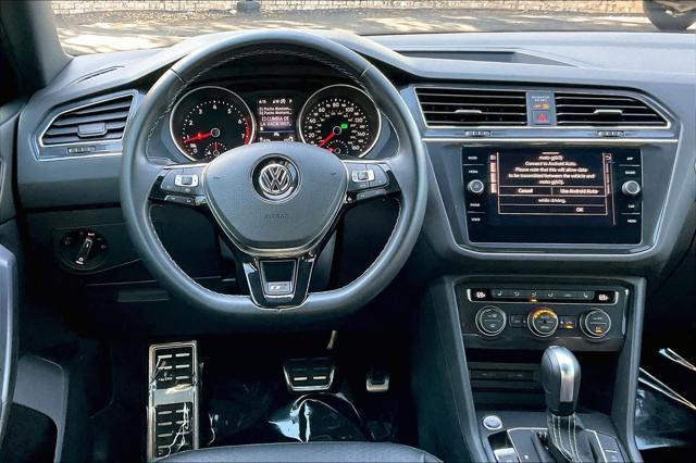 2021 volkswagen tiguan 2.0t se r-line black