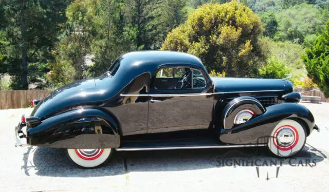 1936 cadillac 70 fleetwood coupe - exceptionally rare ccca classic!
