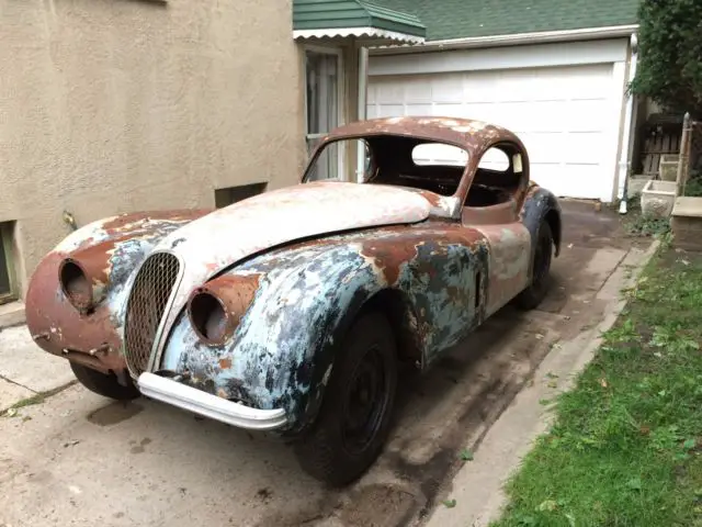 1953 jaguar xk-120 fhc