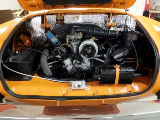 1973 rare vw karman ghia convertible