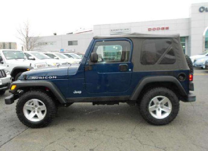 2004 jeep wrangler rubicon in alexandria, va
