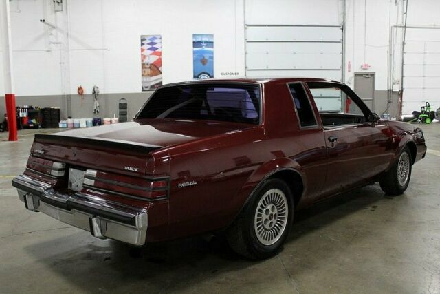 1984 buick regal t-type 48048 miles burgundy 3.8l v6 turbocharger 4-speed autom