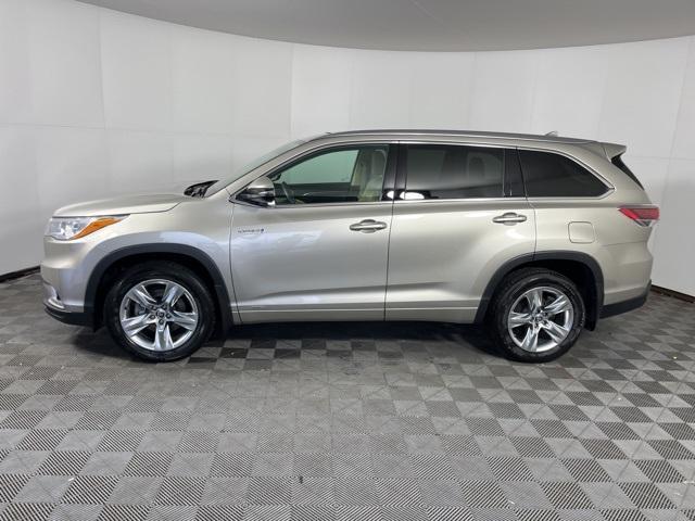 2016 toyota highlander hybrid limited platinum