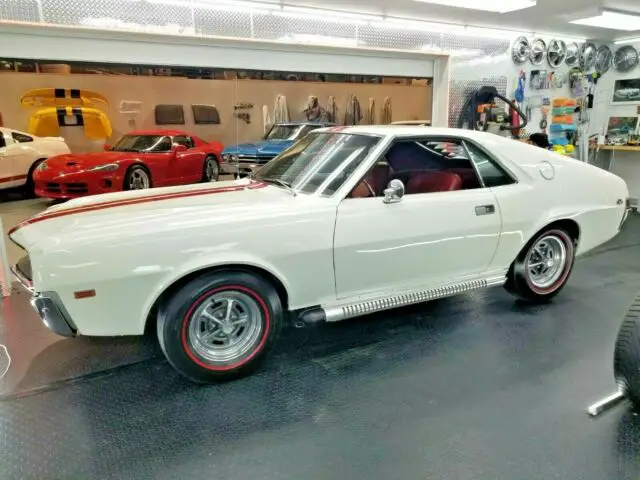 very nice! 1968 amc amx - 390 cu in - 4 speed manual - go-package **videos**