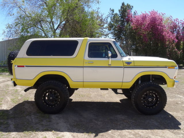 beautiful 1979 ford bronco ranger xlt, 4x4, fully equipped, 429 v8. must see