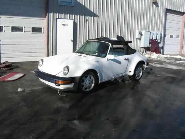 1986 porsche 911 carrera tub, no engine or transaxle