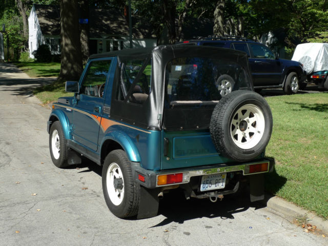 1988 suzuki samurai jx sport utility 2-door 1.3l