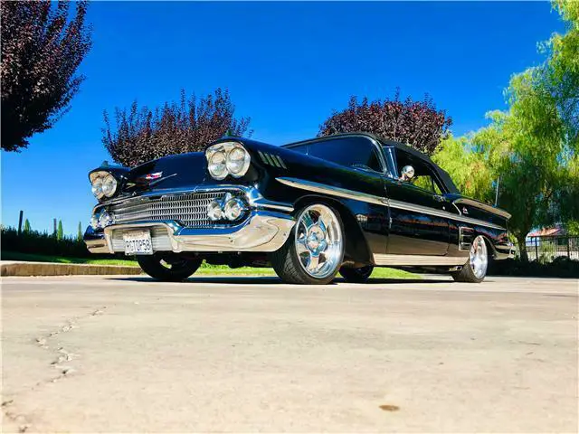 1958 chevrolet impala convertible custom california restomod