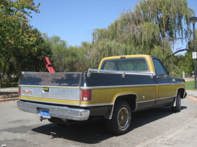 1975 gmc sierra classic "gentleman jim" rare limited edition 1 owner
