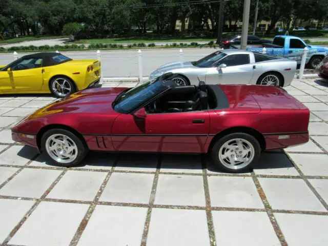 1990 corvette convertible 6k miles