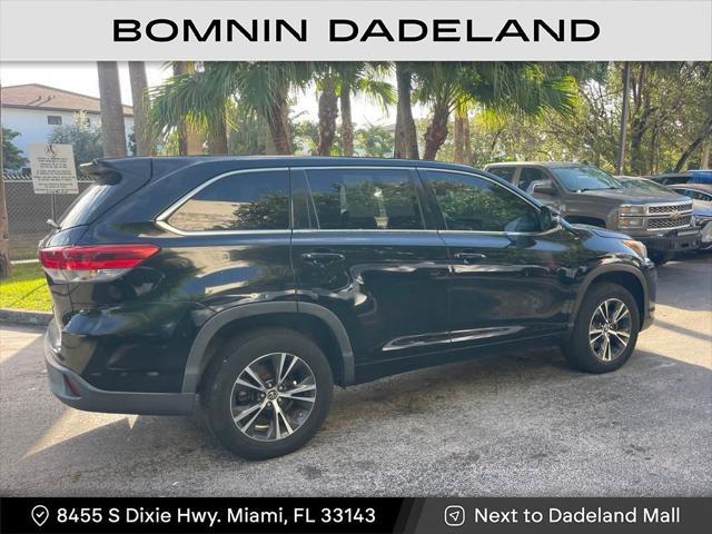 2018 toyota highlander le plus