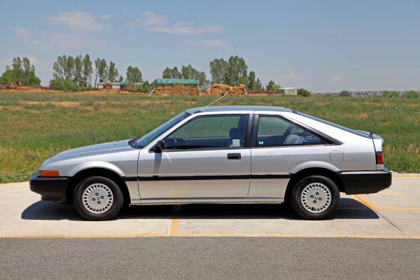 1986 3rd gen (3g) honda accord dx 3 door hatchback, 5-speed manual, 72k miles