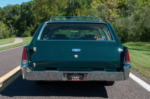1969 cadillac deville station wagon, extremely rare, 1 of 5 built, ac, v8..look