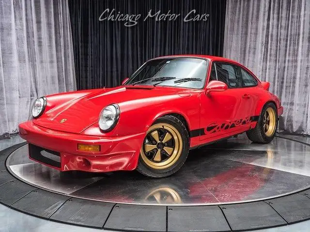 1975 porsche 911 s coupe red