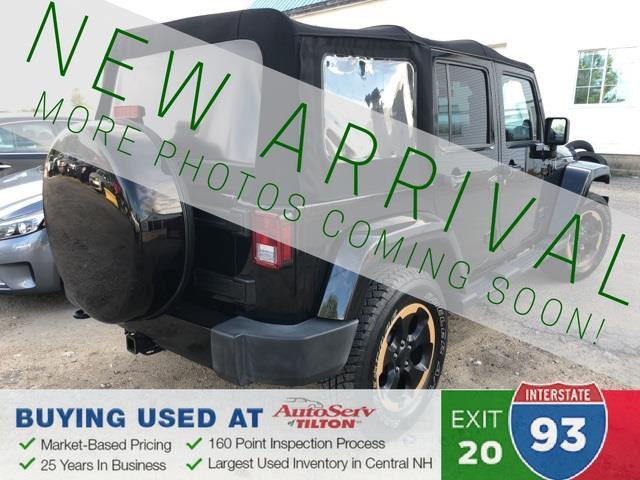 2014 jeep wrangler unlimited sahara 4x4 sahara 4dr suv for sale in northfield, new hampshire