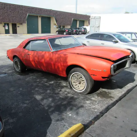 68 pontiac firebird project - clean title