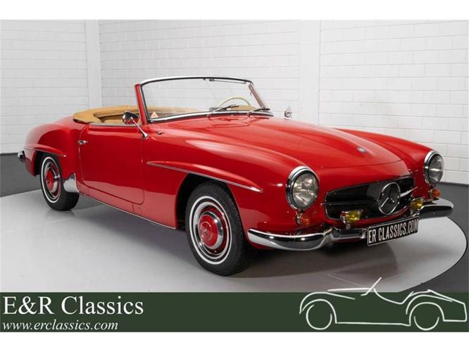 1956 mercedes-benz 190sl in bennington, vermont