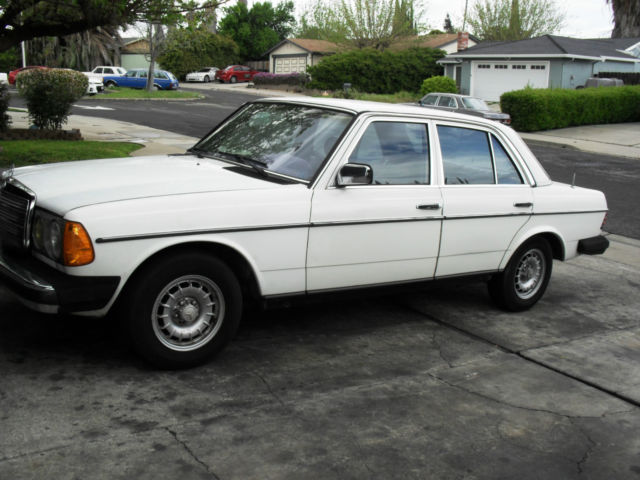 1982 240d with 300d white