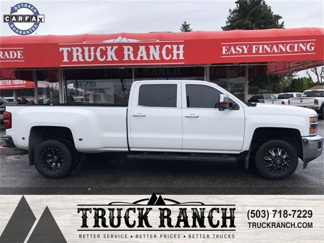 used 2015 chevrolet silverado 3500 4x4 crew cab ltz hillsboro, or 97123 for sale in hillsboro, oregon
