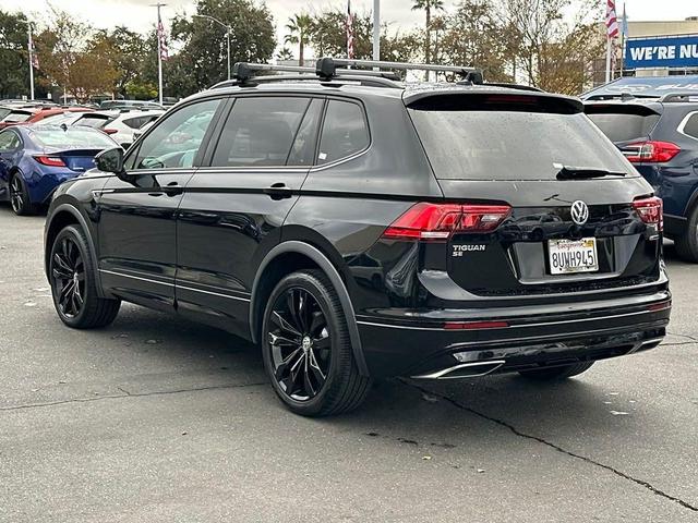 2021 volkswagen tiguan 2.0t se r-line black