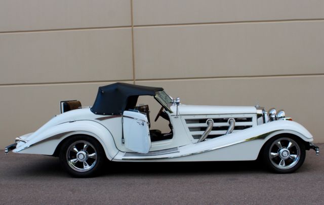 built from chevy & ford parts like auburn rumble seat like rolls royce , packard
