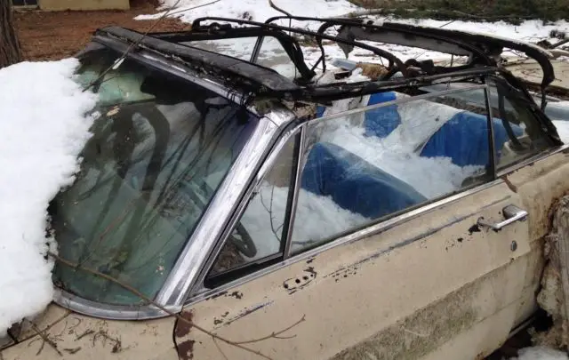 1966 ford galaxie 500 convertible for parts not running