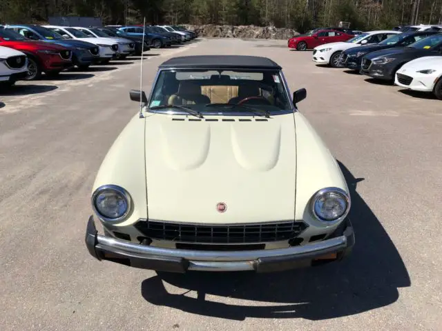 1979 fiat 124 spider convertible - 84k miles!