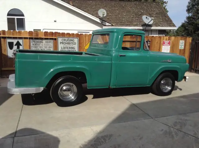 1959 ford f-100 short bed pickup truck fresh out da barn