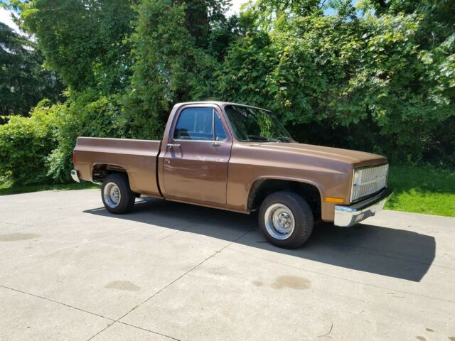 1981 chevy, c10, box, square body, shortbed, pickup, truck, solid, 1973 to 1987