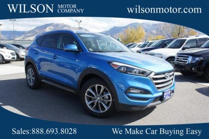 2016 hyundai tucson se awd se 4dr suv for sale in logan, utah