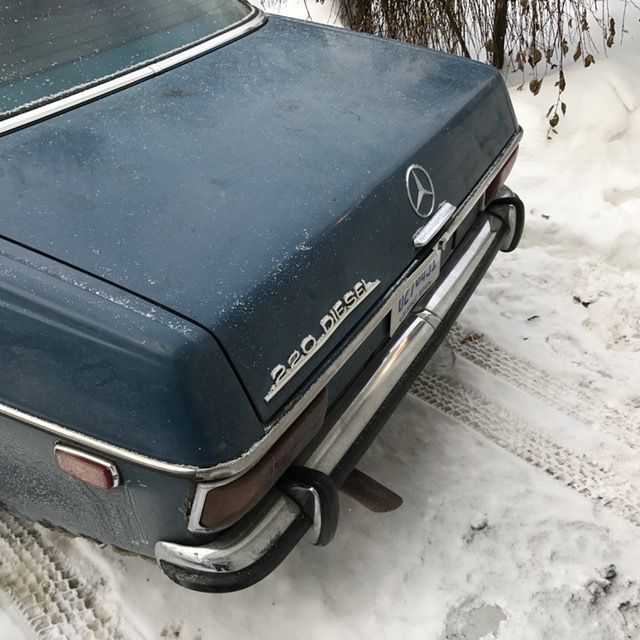 1973 mercedes benz 220d no reserve