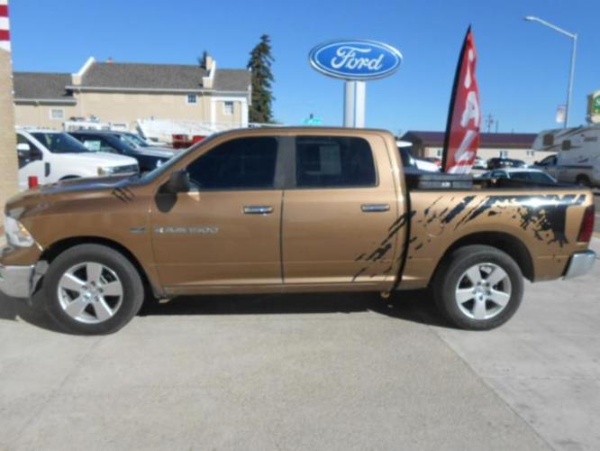 2012 ram ram pickup 1500 slt 4x4 slt 4dr crew cab 5.5 ft. sb pickup for sale in cut bank, montana