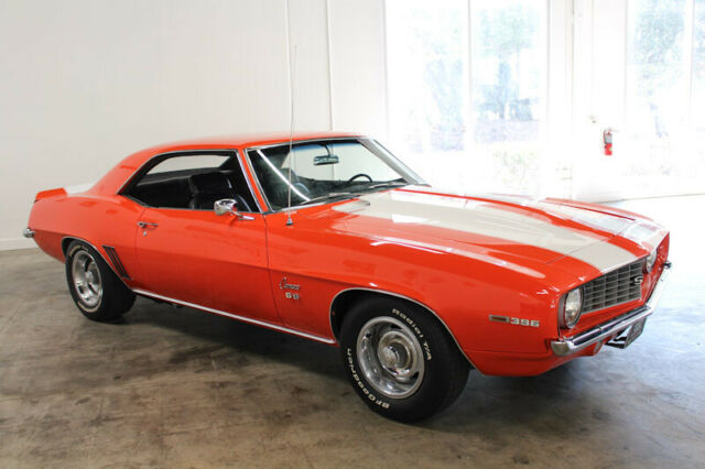 1969 chevrolet camaro 87007 miles orange hardtop