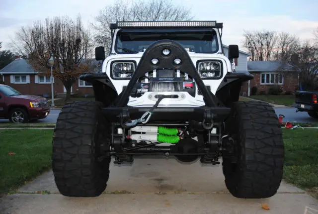 1993 custom wrangler yj lifted new build!