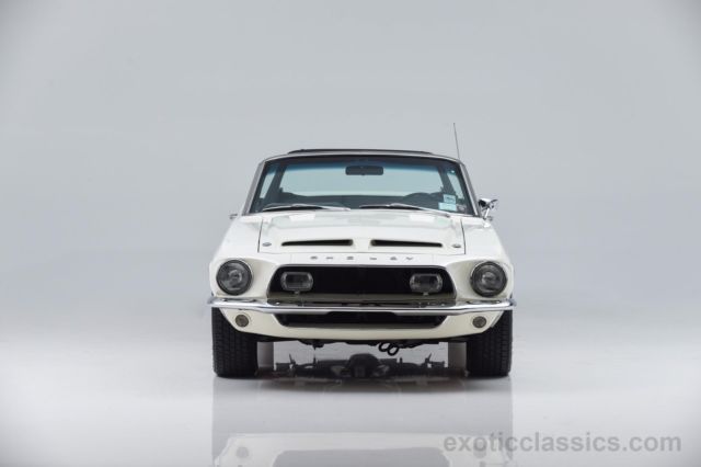 1968 ford mustang gt350 86,667 miles white convertible a