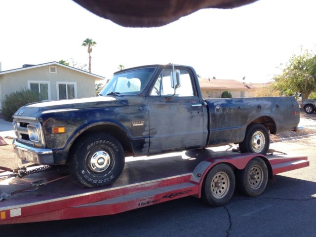 no reserve! v8,4-speed manual,rebuilt engine, solid truck, longboard bed