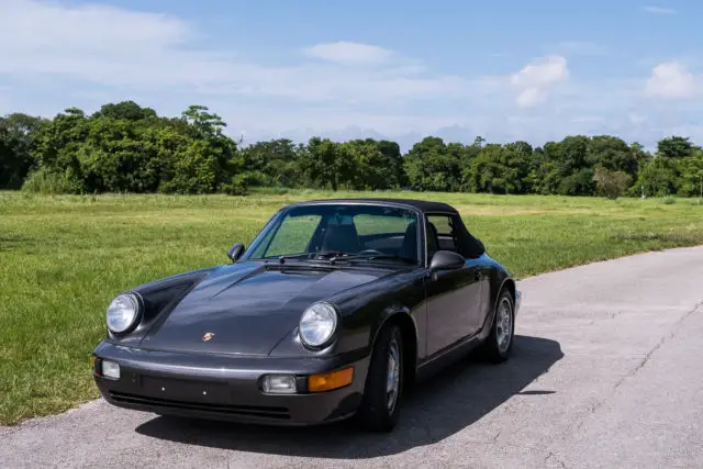 porsche 964 cabriolet, original paint, 17,915 mile survivor...beautiful!!